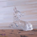 Animal Shaped Crystal Glass Deer For Home Decoration